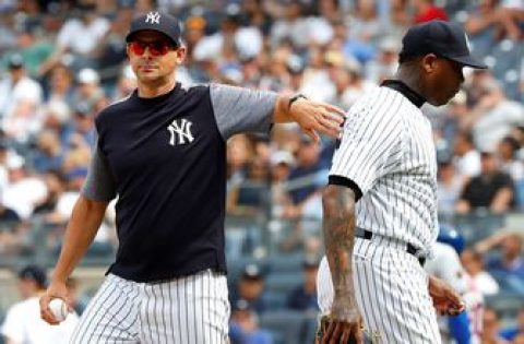 Aaron Boone: Aroldis Chapman is ‘real close to joining us’, could be activated Tuesday
