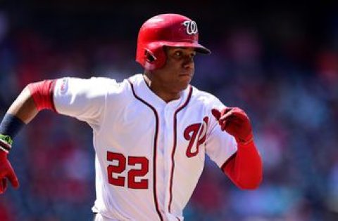 Juan Soto records a 2-RBI double, extending the Nationals lead to 4-0