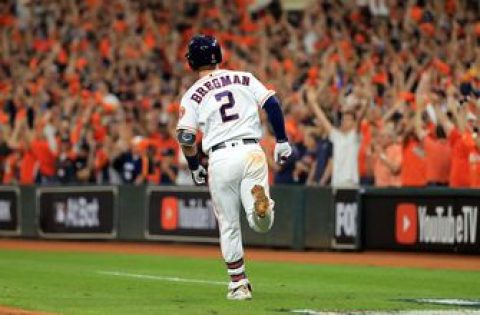 Alex Bregman breaks out of slump with gigantic game-tying home run in World Series Game 2