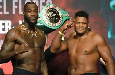 Deontay Wilder, Luis Ortiz make weight for their heavyweight title bout | WEIGH-INS | PBC on FOX