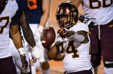Watch: Minnesota RB Mohamed Ibrahim gashes Illinois for 255 total yards, four TDs | HIGHLIGHT TAPE