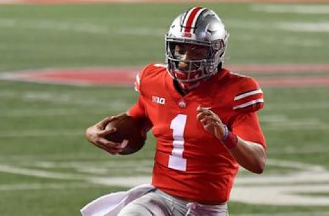 Watch: Ohio State QB Justin Fields picks apart Rutgers for 6 touchdowns | HIGHLIGHT TAPE