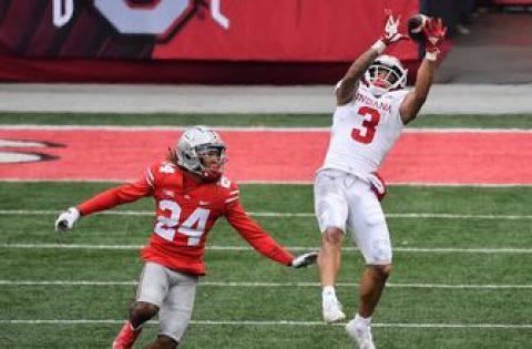 Indiana WR Ty Fryfogle goes off for 218 receiving yards, three touchdowns vs. Ohio State
