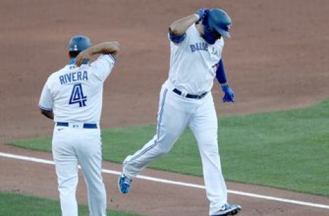 Rowdy Tellez’s two-run, second inning blast cuts Rays’ lead over Blue Jays to one