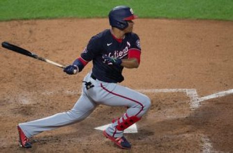 Juan Soto’s third RBI of the game pads the Nationals lead over the Braves to 4-0