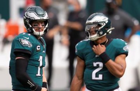 Bucky Brooks: Carson Wentz’s mistakes are creating an opportunity for Jalen Hurts to takeover Eagles | SPEAK FOR YOURSELF