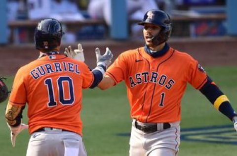 Carlos Correa hits second homer of the game, seals Game 1 ALDS win for Astros over Athletics