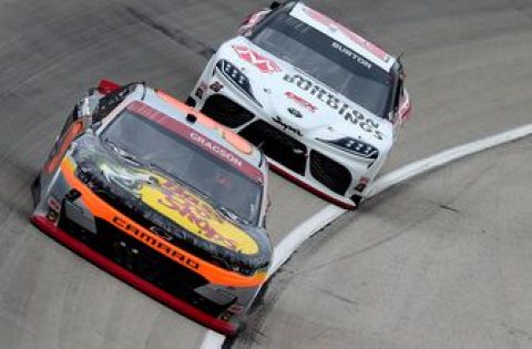 FINAL LAPS: Harrison Burton passes Noah Gragson in final corner in thrilling victory at Texas
