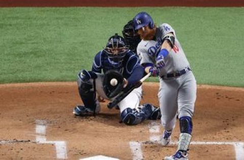 Justin Turner smokes another 1st-inning homer, breaks Dodgers all-time playoff home run record
