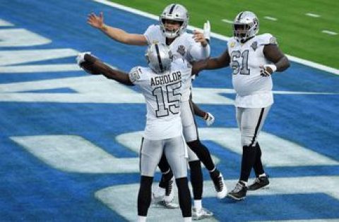 Derek Carr connects with Nelson Agholor for gorgeous 45-yard touchdown