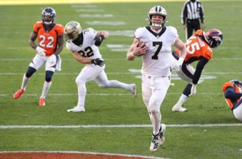 Taysom Hill runs for two more touchdowns in Saints’ 31-3 dismantling of Broncos