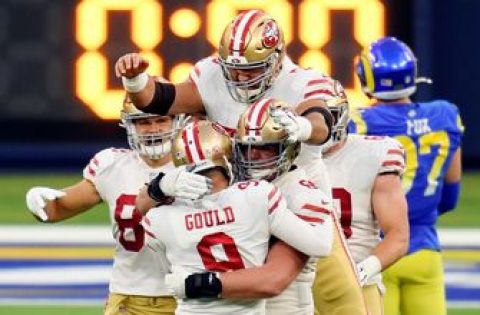 49ers’ Robbie Gould drills game-winning 42-yard field goal vs. Rams