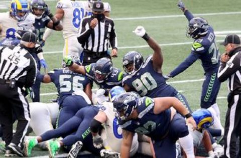 Seahawks come up with clutch goal-line stop of Rams on 4th & goal