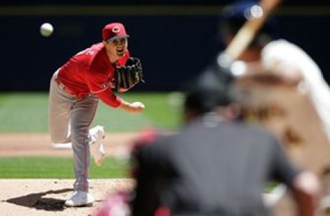 Mahle strikes out 12 in Reds’ 2-1 win over Brewers