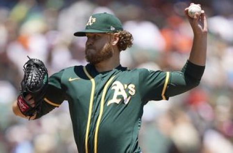 Cole Irvin dazzles in Athletics’ 6-2 win over Giants