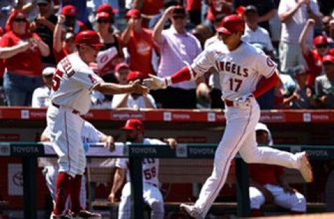 Shohei Ohtani clubs league-leading 32nd homer in Angels’ 5-4 win over Red Sox