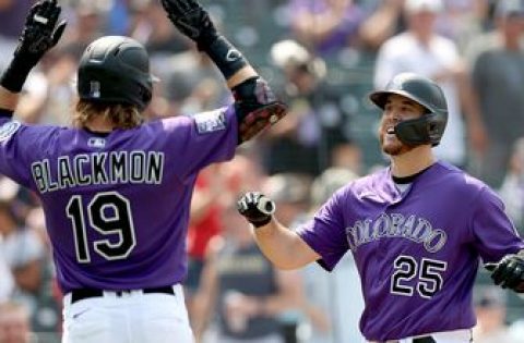 C.J. Cron’s two homer, seven-RBI performance highlights Rockies’ 13-8 win over Marlins