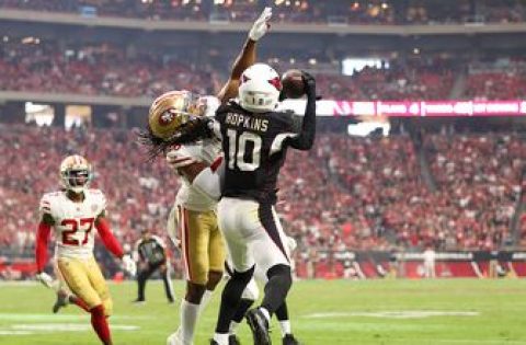 Kyler Murray, DeAndre Hopkins showcase skills on TD drive in Cardinals’ win over 49ers