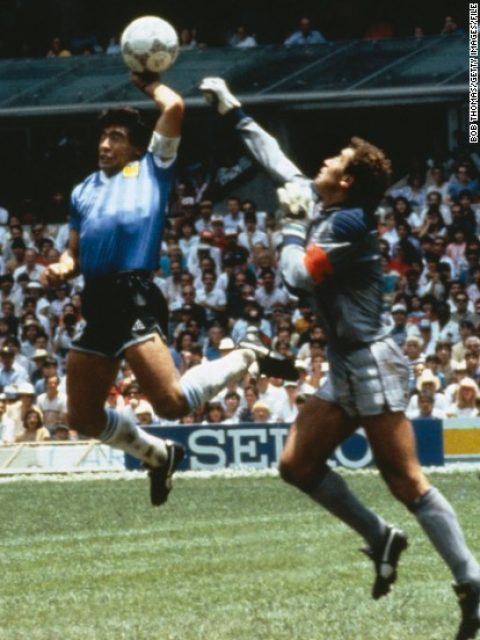 Diego Maradona’s ‘Hand of God’ shirt estimated to sell for more than $5 million at auction