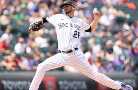Austin Gomber pitches Rockies past Mariners in the first start off the injured list, 6-3