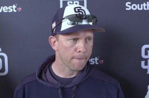 Spring Training 2019: Andy Green with the media on Monday