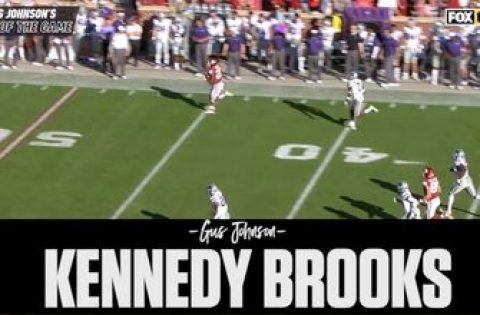 Gus Johnson’s Call of the Game: ‘KENNEDY BROOKS! THE REDSHIRT FRESHMAN!’