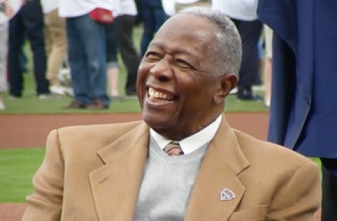 The World Series teams’ players and staff discuss Hank Aaron’s impact on baseball