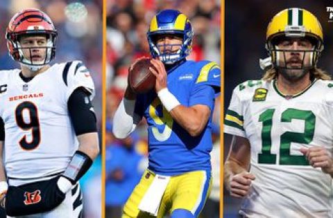 TJ Houshmandzadeh predicts Aaron Rodgers’ home in 2022, AFC & NFC Championship Games I THE HERD