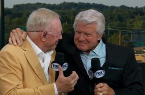 Jerry Jones announces Jimmy Johnson will be inducted into the Dallas Cowboys Ring of Honor