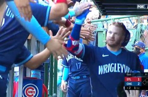 Ian Happ two-run homer sparks Cubs’ five-run second as they take 5-1 lead over Cardinals