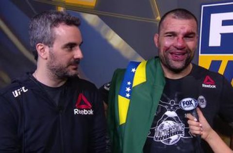 Shogun Rua speaks after comeback victory | INTERVIEW | POST-FIGHT | UFC FIGHT NIGHT