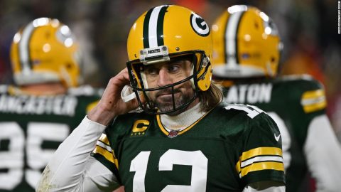 Aaron Rodgers claims his ‘divisive’ vaccination status was the ‘only reason’ people wanted Packers to lose in the Playoffs