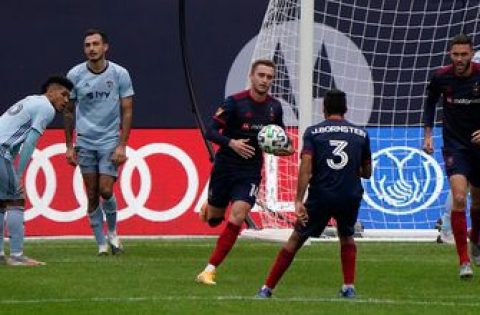 Chicago Fire score on game’s final play to tie Sporting KC 2-2