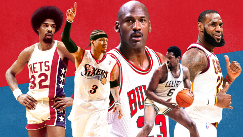 What would every East team’s all-time starting five look like?