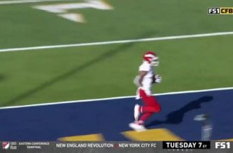 Jalen Cropper takes the shovel pass two yards for a touchdown, Fresno State leads San Jose State 7-3
