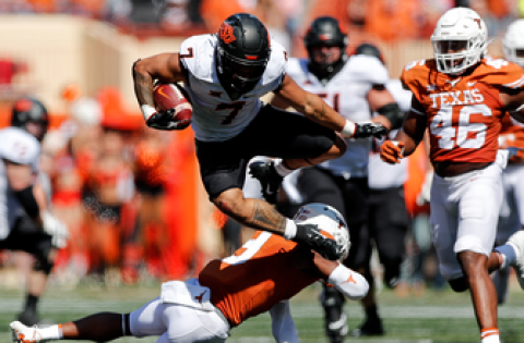 ‘You are an absolute workhorse’ – Joel Klatt gives kudos to Jaylen Warren for performance in Oklahoma State’s 32-24 victory over Texas