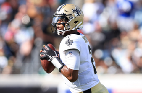 Jameis Winston tosses five touchdowns in debut as Saints starter