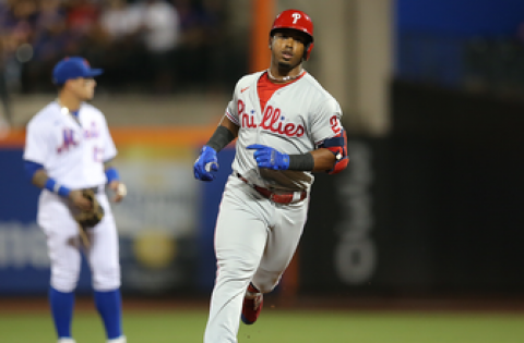 Jean Segura crushes solo homer to put Phillies on the board against Mets, 1-0