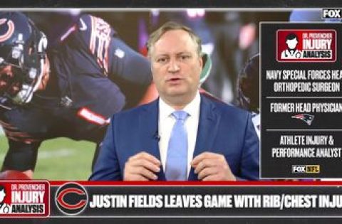 ‘Justin Fields may miss 1-2 games’ – Dr. Matt Provencher on rookie’s chest/rib injury