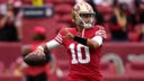 49ers’ Jimmy Garoppolo steps up to beat Seahawks after Trey Lance injury