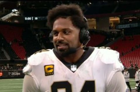 ‘We had to fight and crawl to get to this finish line’ — Cameron Jordan speaks with Laura Okmin on Saints’ Week 18 finish