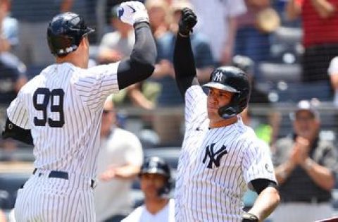 Judge and Sanchez homer in Yankees’ blowout win over Royals, 8-1