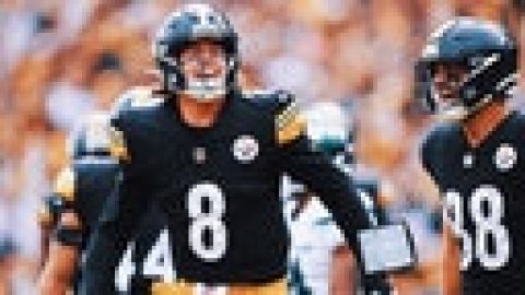 Steelers QB Kenny Pickett expected to start over Mitch Trubisky
