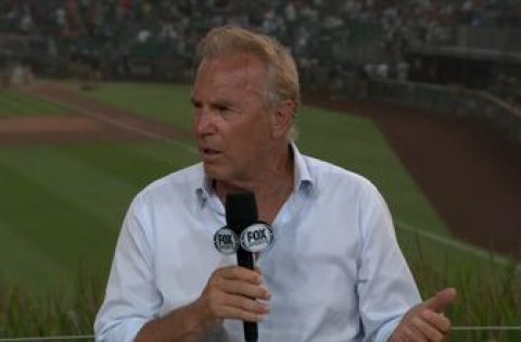 Kevin Costner joins MLB on FOX Crew to discuss arriving at The Field of Dreams diamond, ‘It was perfect.’