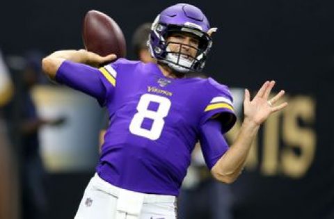 Vikings QB Cousins enters second year with more help