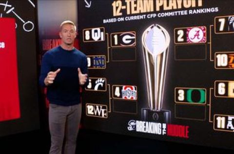 Joel Klatt on how to fix the CFP format by expanding to a 12 or 14 team model | Breaking The Huddle