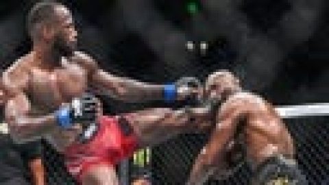 Leon Edwards stuns Kamaru Usman with head kick KO