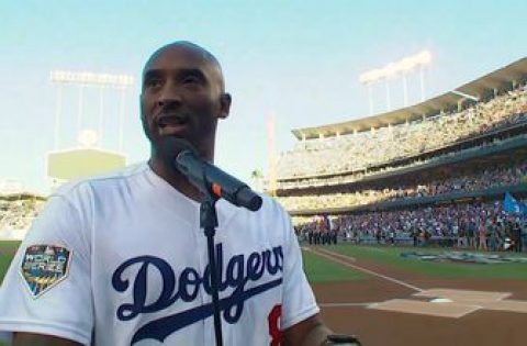 Watch Kobe Bryant announce the Dodgers lineup for Game 4 of the 2018 World Series