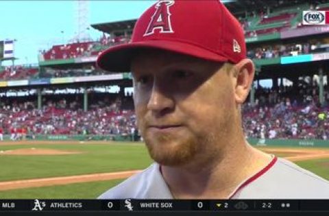 Kole Calhoun told Mike Trout that his home run ball caused an accident on the freeway