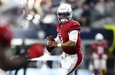 Kyler Murray finds Antoine Wesley twice for a pair of touchdowns in the Cardinals’ 25-22 win over the Cowboys